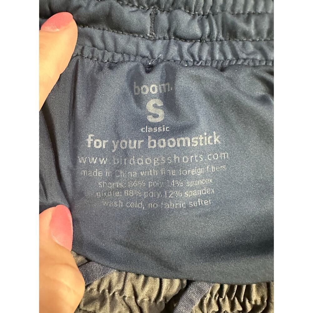 Birddogs Boomstick Men’s Size Small Gray Navy Lined Long Classic Athletic Shorts - Picture 7 of 16
